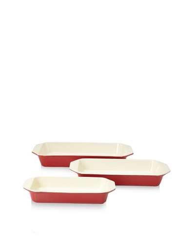 Chasseur 3-Piece Rectangular Gratin Baker Set