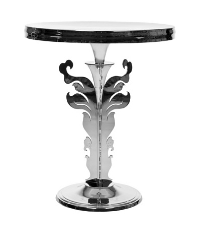 Safavieh Phoenix Chrome-Plated Side Table, Silver