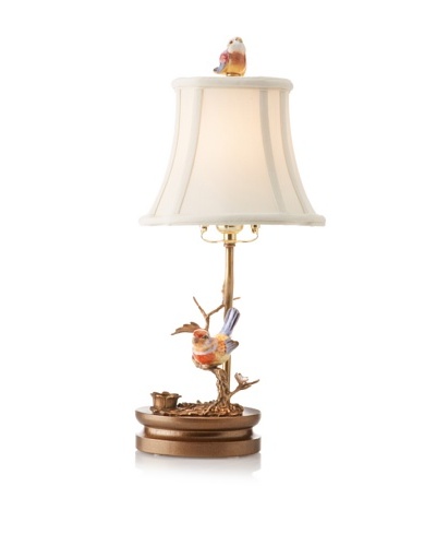 Oriental Danny Bird Candle Holder Lamp
