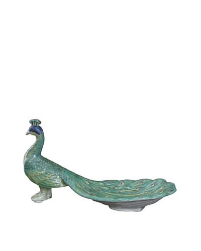 Oriental Danny Peacock Saucer