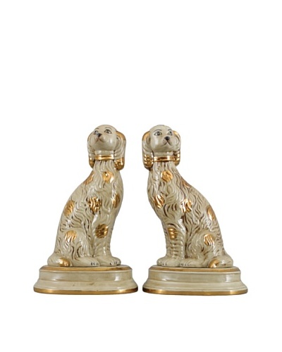 Oriental Danny Pair of Golden Dogs