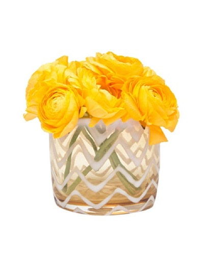 Chive Amber Waves Vase