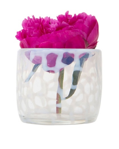 Chive White Spots Vase