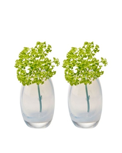 Chive Set of 2 Pearl Egg Vases