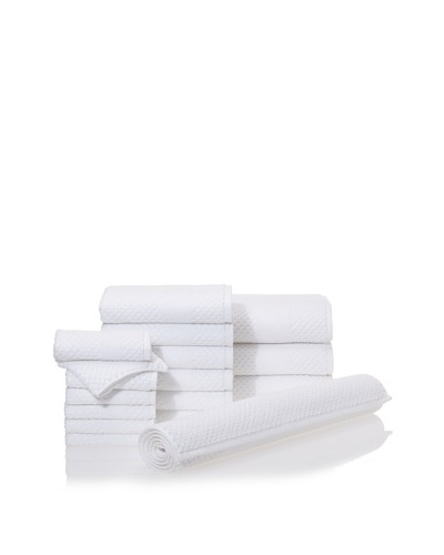 Chortex Honeycomb 16-Piece Bath Towel Set