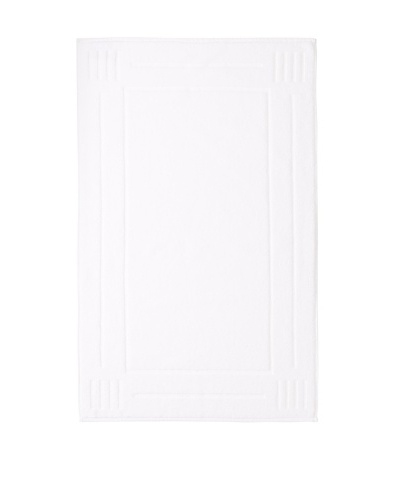 Chortex Rhapsody Royale Bath Mat, White, 22 x 36