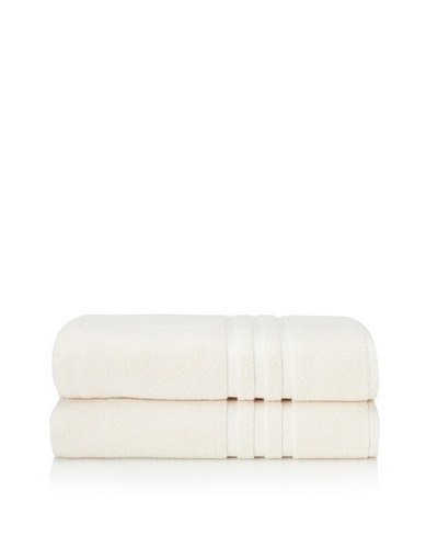 Chortex Set of 2 Irvington Bath Sheets, Cream