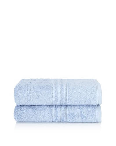 Chortex 2-Piece Imperial Bath Sheet Set, Bluebell