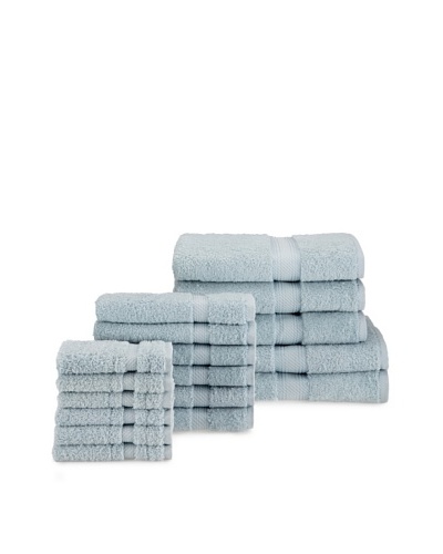 Chortex Rhapsody Royale 17-Piece Towel Set, Duck Egg