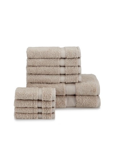 Chortex Rhapsody Royale 10-Piece Towel Set, Stone