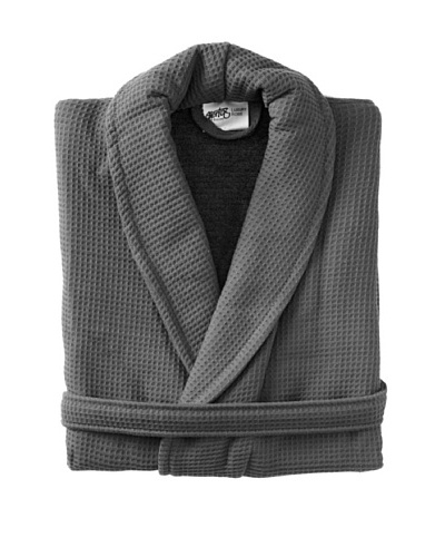 Chortex Luxury Waffle Terry Robe [Charcoal]