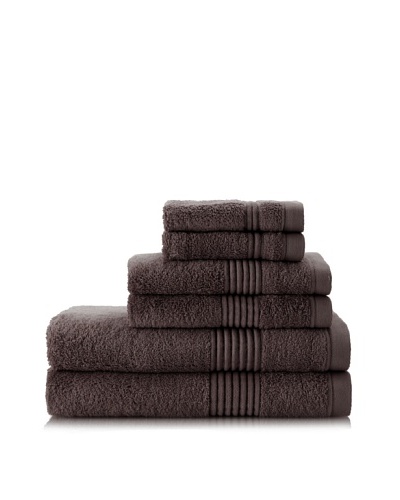 Chortex Ultimate 6-Piece Towel Set, Charcoal