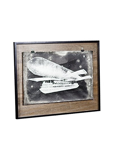 Chris Dunker for Phylum Design Fantasy Blimp, Photograph in Floating Frame