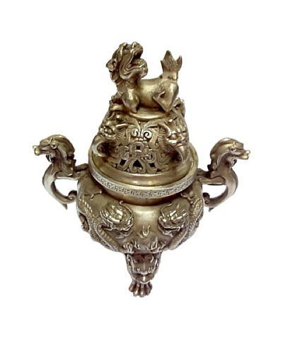 Ciel Handmade Silver Plated Incense Burner