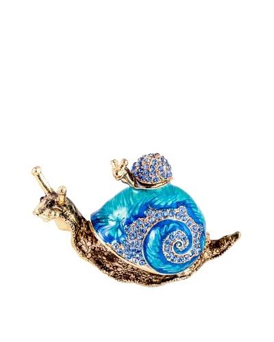 Ciel Collectables Bejeweled Snail with Baby Snail