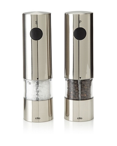 Cilio Premium “Monza” Electric Salt & Pepper Set