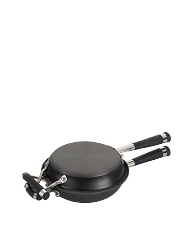 Circulon Contempo Hard-Anodized Non-Stick Frittata and Omelette Skillet Set, Black, 9″