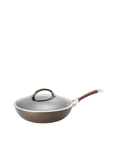 Circulon Symmetry Chocolate Hard Anodized 12″ Covered Stir Fry Ultimate Pan