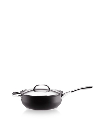 Circulon Infinite Hard Anodized Dishwasher Safe Nonstick 6 Qt. Covered Chef Pan w/Helper Handle