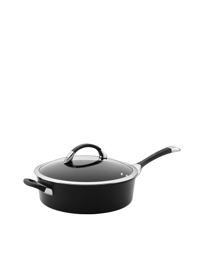 Circulon Symmetry Nonstick 5 Qt. Covered Saute with Helper Handle [Black]