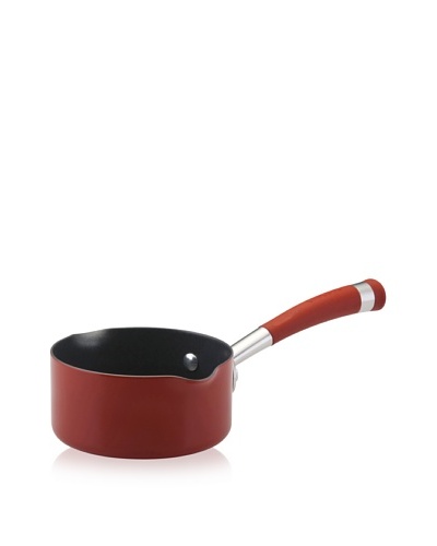 Circulon Contempo Non-Stick Open Pouring Saucepan, Red, 1-Qt.