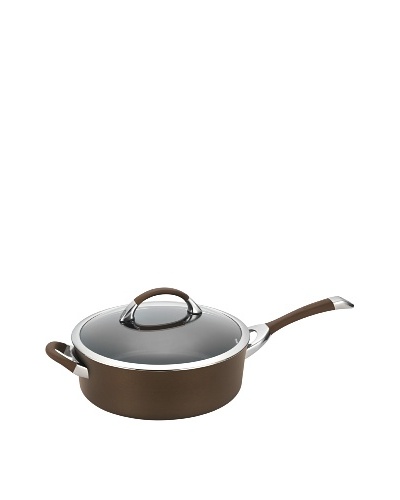 Circulon Symmetry Nonstick 5 Qt. Covered Saute with Helper Handle [Chocolate]