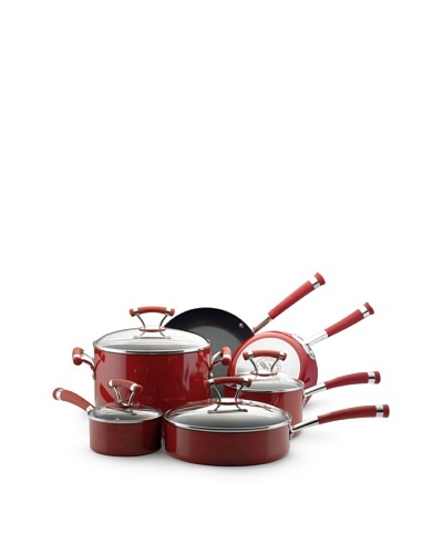 Circulon 10-Piece Contempo Non-Stick Cookware Set [Red]