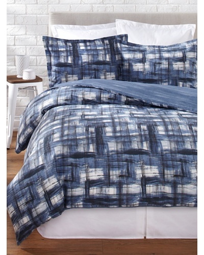 City Scene Ink Wash Duvet Set