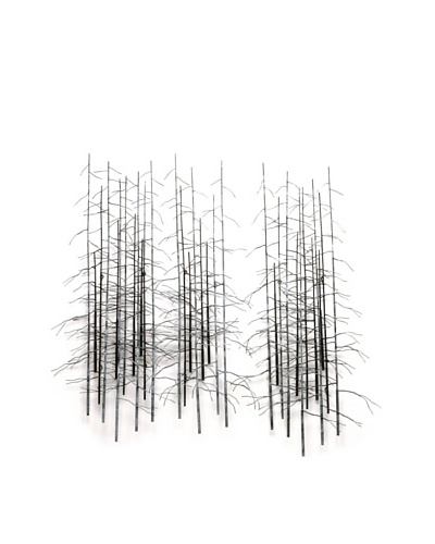C’Jere by Artisan House Set of 3 “Winter Trees” Hand-Painted Installation