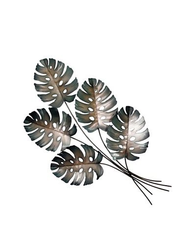 C’Jere by Artisan House “Philodendron” Cold Rolled Steel Wall Sculpture