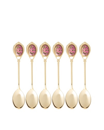 Classic Coffee & Tea Set of 6 Gold-Plated Spoons-538/1650S