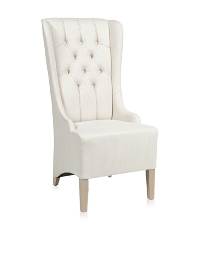 Classic Home Pierre Captain’s Chair, Natural Stripe