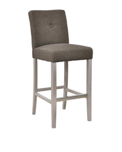 Classic Home Malone Barstool, Grey/Brown