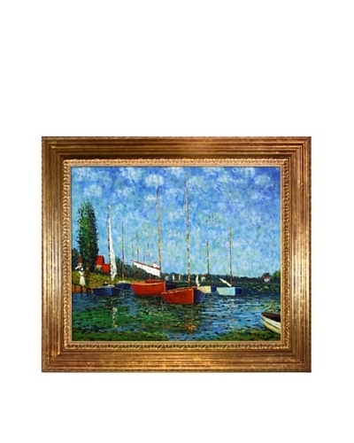 Claude Monet Red Boats at Argenteuil