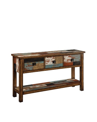 Coast To Coast 3-Drawer Console, Multi