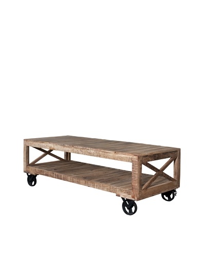 Coast To Coast Cocktail Table, Brown