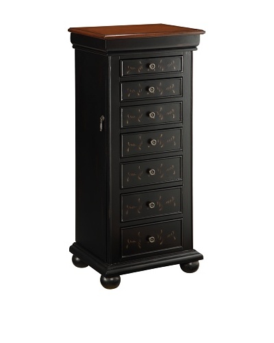 Coast To Coast Jewelry Armoire, Black