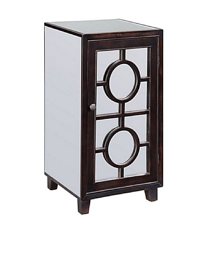 Coast to Coast One Door Mirrored Cabinet