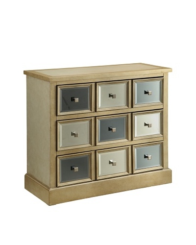 Coast to Coast Ashton 3-Drawer Chest, Golden