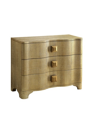 Coast to Coast Textured 3-Drawer Chest, Beige