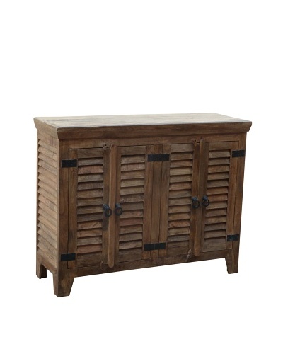 Coast To Coast 4-Door Sideboard, Natural Mango