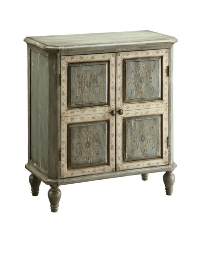 Coast To Coast 2-Door Cabinet, Light Green