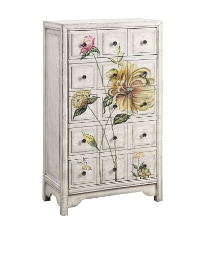 Coast To Coast Kennedy 5-Drawer Chest, Ivory