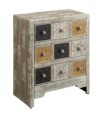 Coast to Coast Jacobs Three Drawer Cabinet