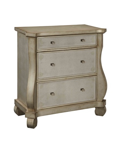 Coast To Coast Shaw 3-Drawer Chest, Ivory