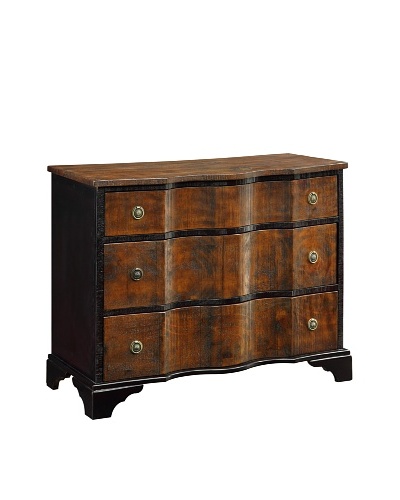 Coast To Coast 2-Tone Chest, Brown