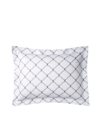 COCOCOZY Kip Sham, White/Gray, Standard