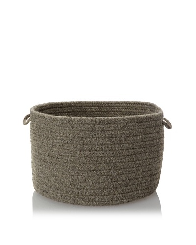 Colonial Mills Solid Storage Baskets, True Gray