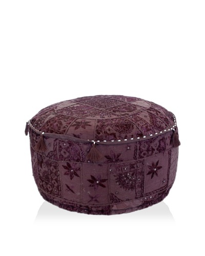 nuLOOM Rajasthani Pouf