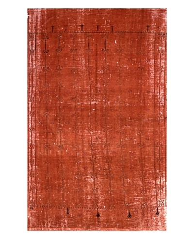 nuLOOM Overdyed Vintage Kilim Rug, 5′ 2″ x 8′ 3″